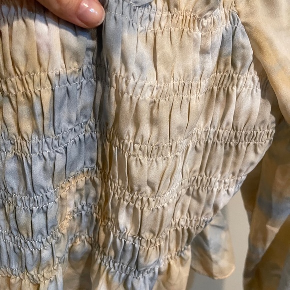 NWOT Cloud Tie Dye Crop Top - Picture 6 of 6